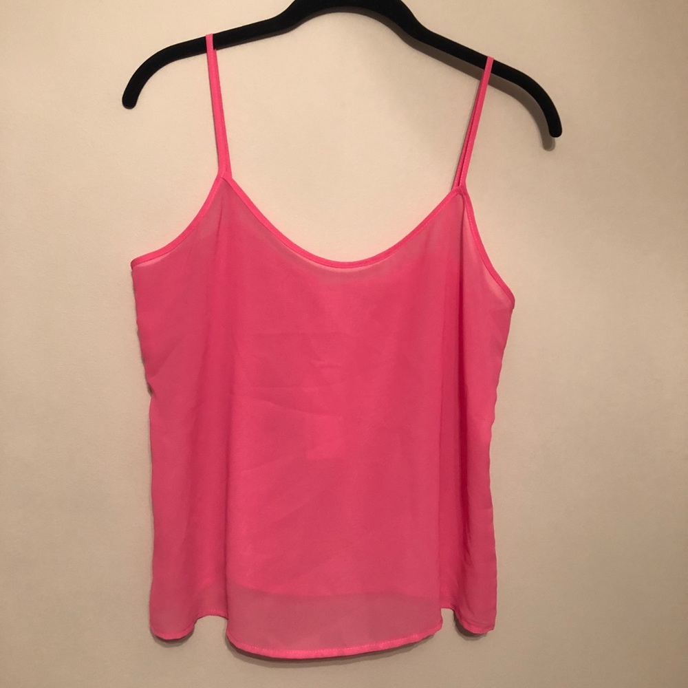 American Apparel chiffon tank top